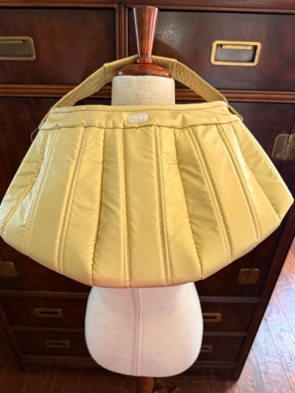 NWT Lug Tote Bag in Gold